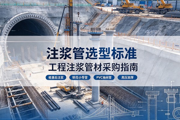 西夏注浆管选型标准
