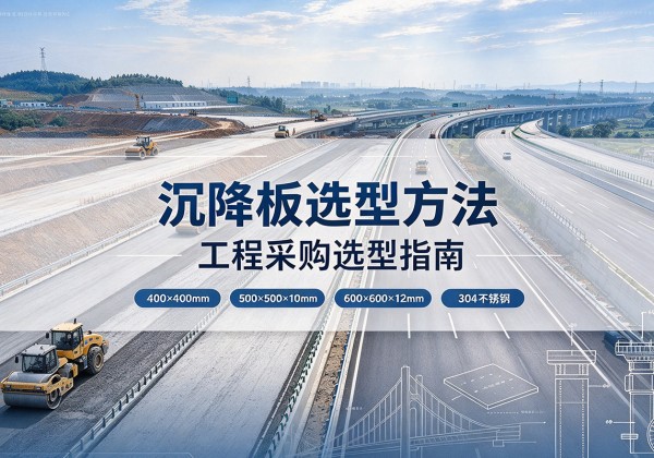 西夏沉降板选择方法