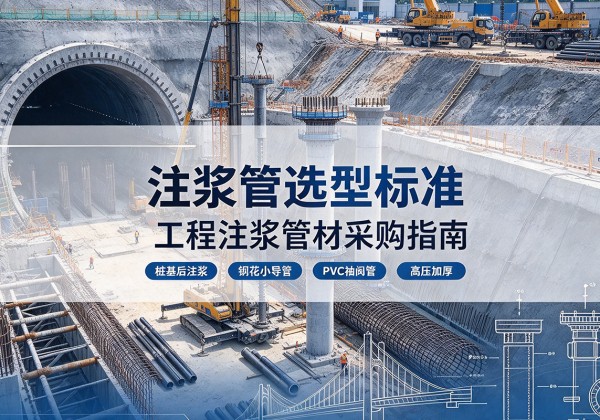 西夏注浆管选型标准